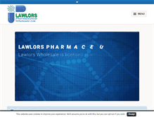 Tablet Screenshot of lawlorswholesale.com